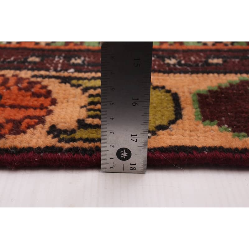 ECARPETGALLERY Hand-knotted Melis Vintage Copper Wool Rug - 6'0 x 9'6