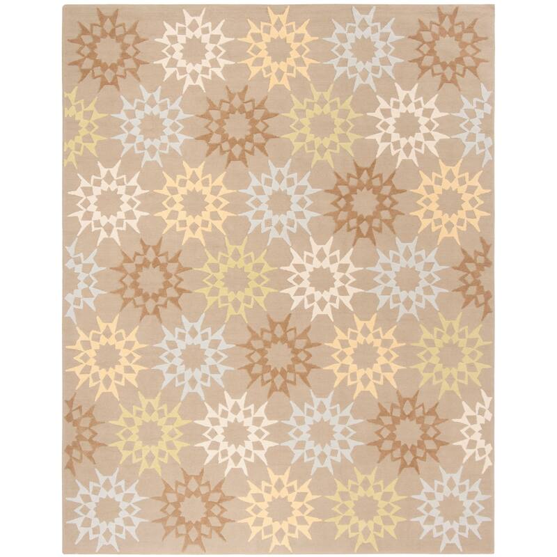 Martha Stewart by SAFAVIEH Quilt Cotton Rug - 7'9" x 9'9" - Opal/Grey
