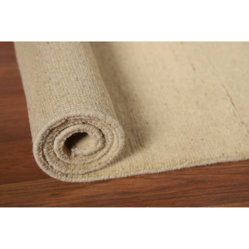 Gabbeh Modern Rug Handmade Contemporary Wool Carpet - 4'0"x 5'11"