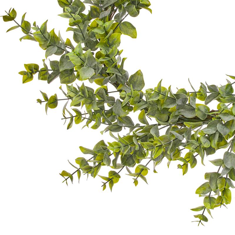 28" UV Eucalyptus Wreath