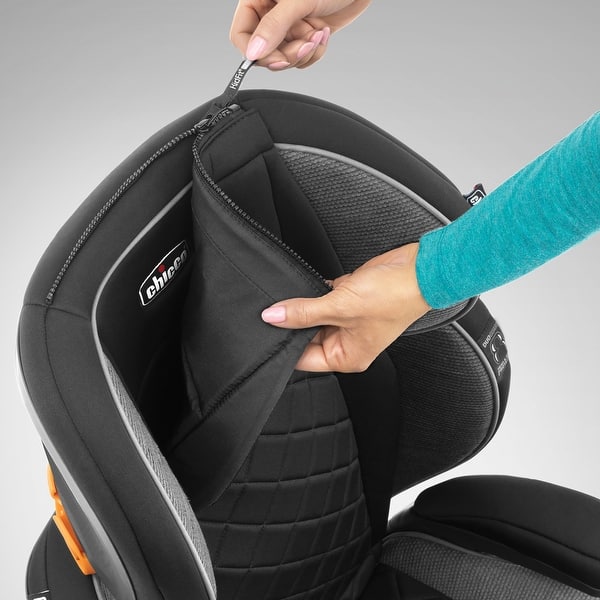 slide 2 of 9, KidFit Zip Air Plus 2-in-1 Belt Positioning Booster Car Seat, Q Collection Q Collection