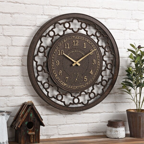 FirsTime & Co. Bronze Springfield Trellis Rustic Indoor Outdoor