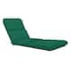 Sunbrella 74-inch Chaise Cushion - Canvas Forest Green