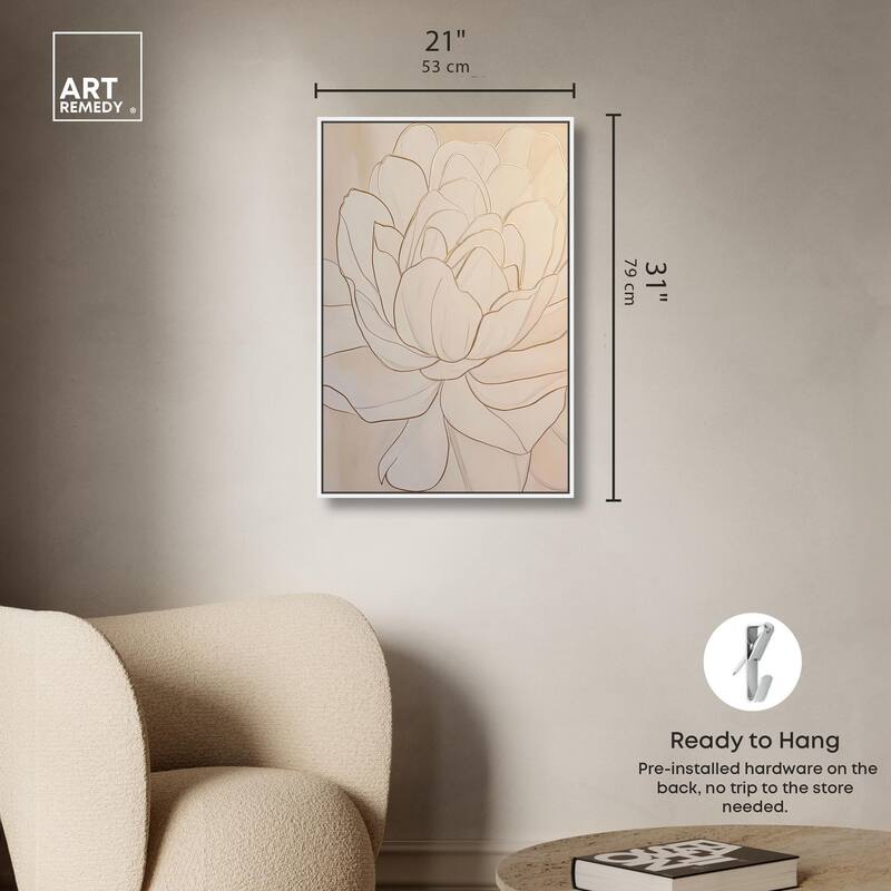 Sculpted Shards I Canvas by Art Remedy