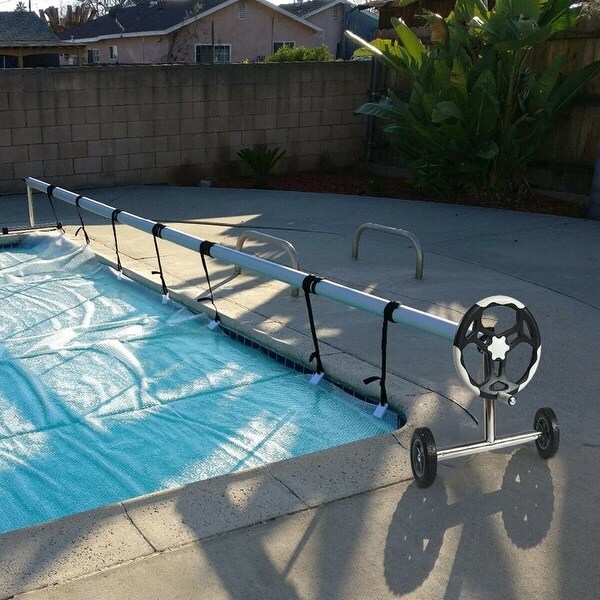 solar cover reel for 18 ft round above ground pool