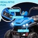 preview thumbnail 4 of 7, Electric 12V 4-Wheel ATV for Kids with Suspension, MP3, and Realistic Headlights - Blue
