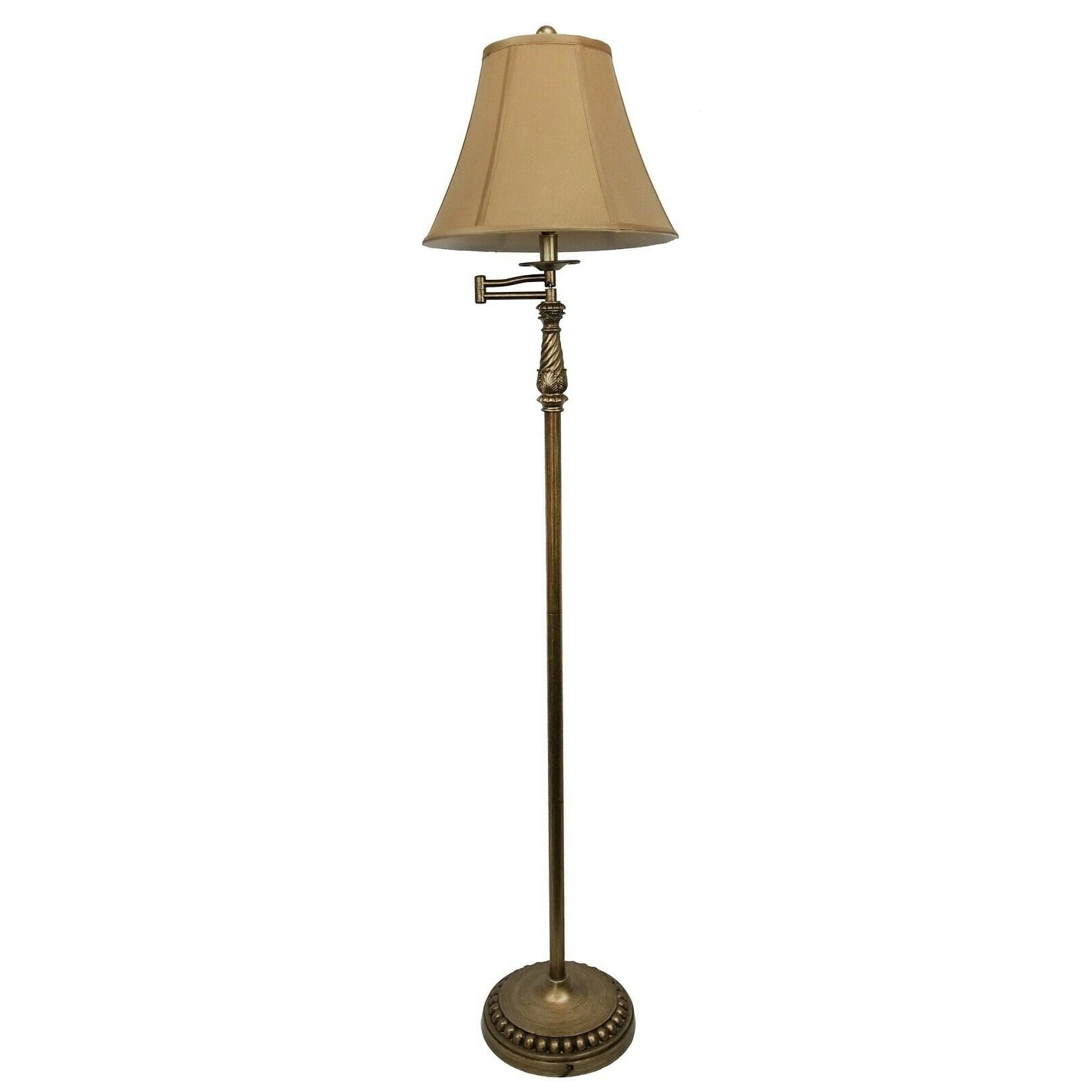 Farmhouse swing arm floor lamp on sale