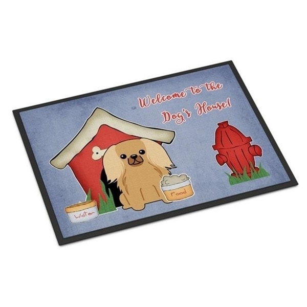 Carolines Treasures BB2858JMAT Dog House Collection Pekingnese Fawn Sable Indoor or Outdoor Mat 24 x 0.25 x 36 in.