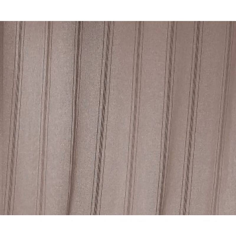 Sheer Curtain Extra Wide Window Panel with Stripes Light & Airy Drapery