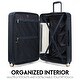 preview thumbnail 16 of 18, ELLE Louvre 2 Piece Expandable Polycarbonate Spinner Luggage Set