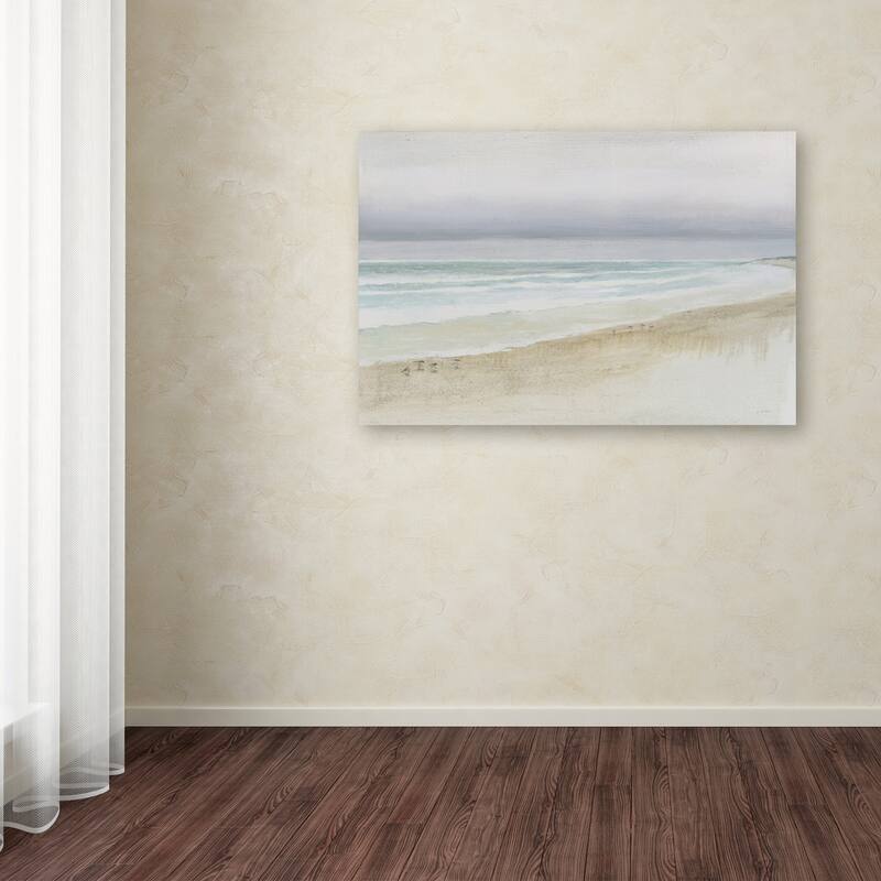James Wiens 'Serene Seaside' Canvas Art