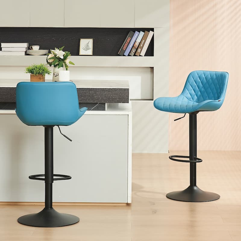 Counter Height Modern Barstools Set of 2 Kitchen Bar stools Side Counter Stools