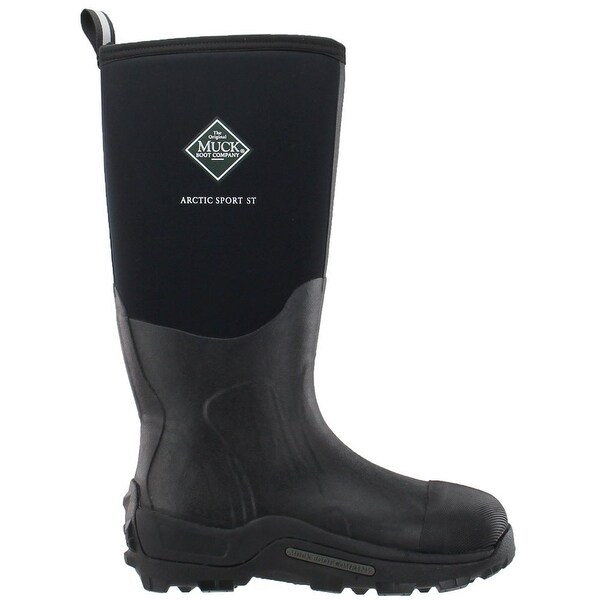 Muck Boot Arctic Sport Pull On Mens Boots Knee High - Black. Opens flyout.