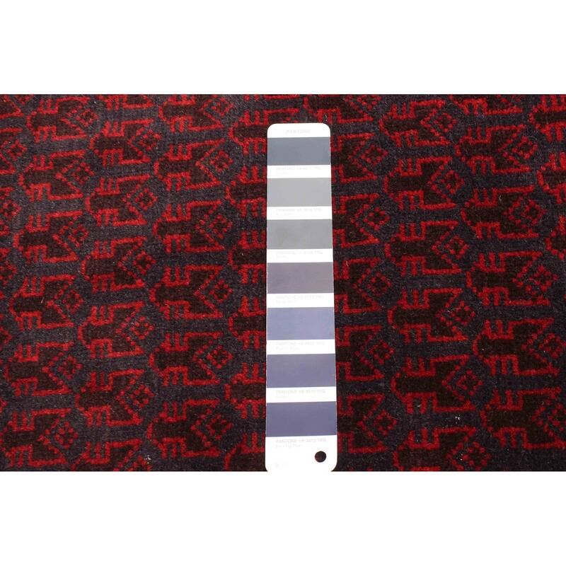 ECARPETGALLERY Hand-knotted Teimani Dark Navy Wool Rug - 2'8 x 4'2