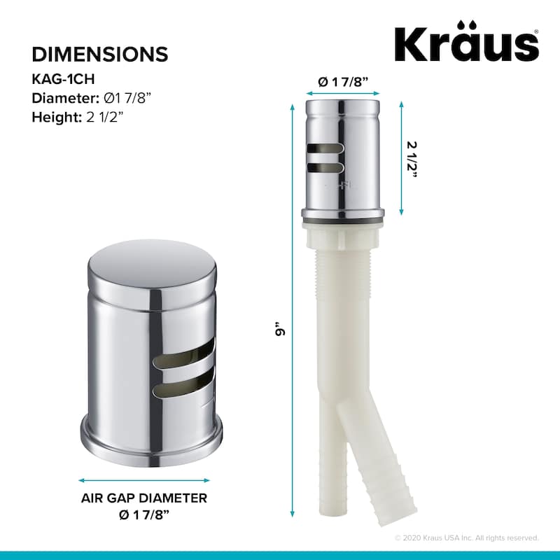 KRAUS Dishwasher Air Gap