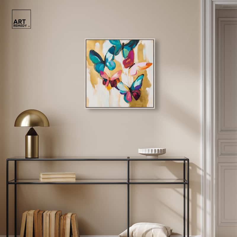 Wings in Waltz II Canvas by Art Remedy