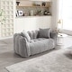 preview thumbnail 20 of 43, Roomfitters Soft Beanbag Chair with High Resilience Foam Core – Comfortable Square Recliner Sofa for Gaming, Watching TV