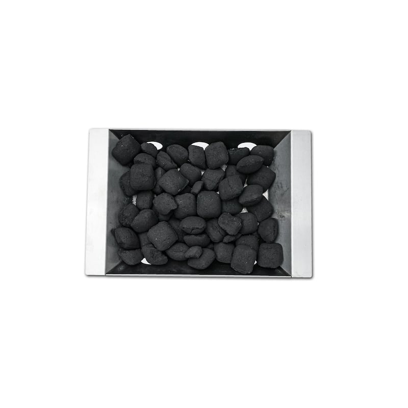 Mont Alpi MACT Stainless Steel Lightweight Charcoal Tray Basket Holder Pan - Fits any Mont Alpi Built-in & Outdoor Kitchen Grill - Stainless Steel