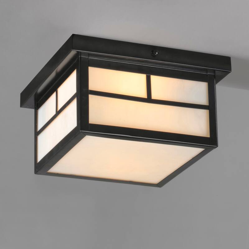 Coldwater 9.25" Wide Aluminum Outdoor Ceiling Light