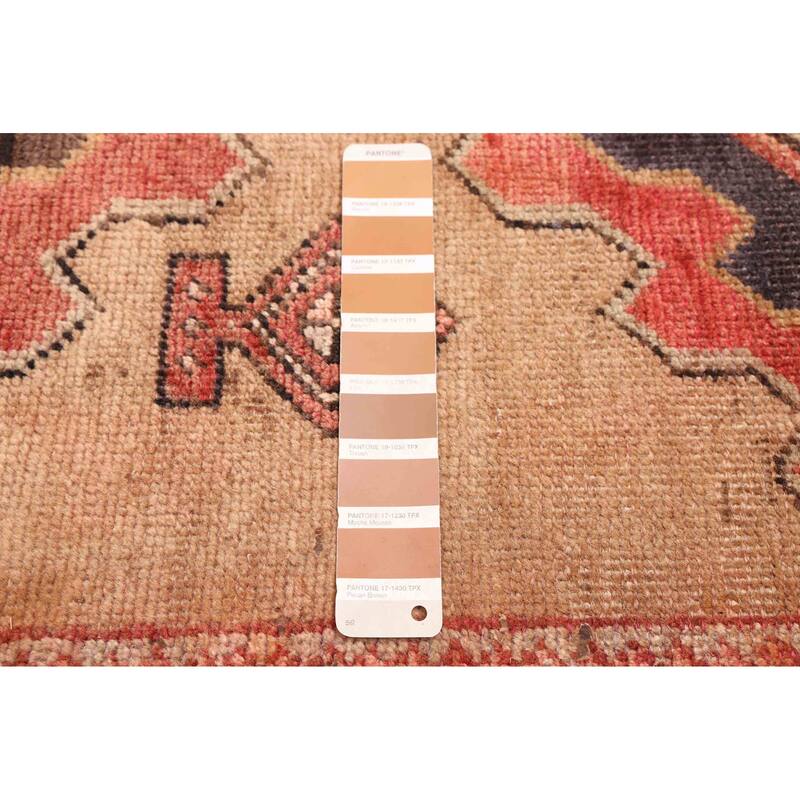 ECARPETGALLERY Hand-knotted Konya Anatolian Light Brown Wool Rug - 3'3 x 9'10