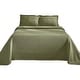 preview thumbnail 3 of 88, Superior Fleur De Lis Cotton Decorative Bedspread Set