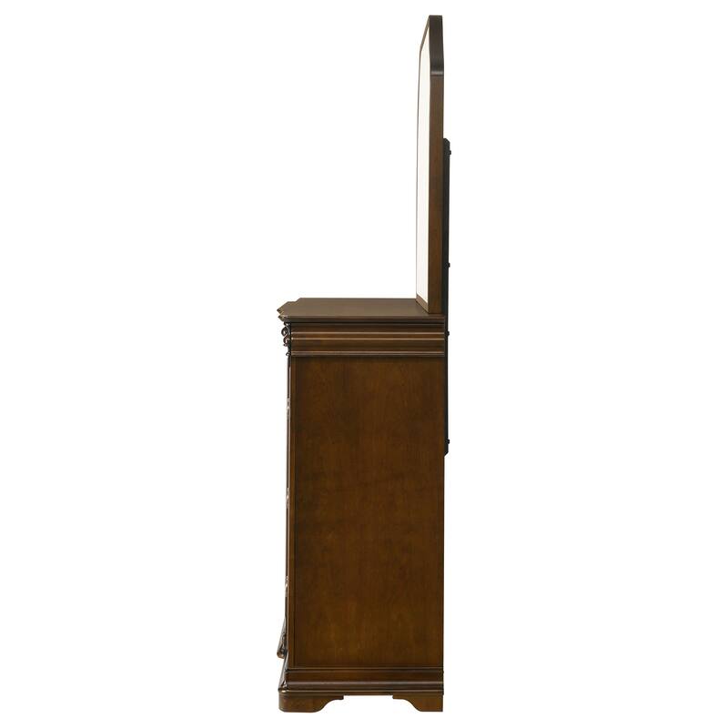 Garland 11-drawer Bedroom Dresser Cabinet Brown Cherry