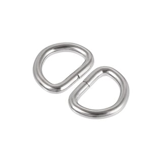 50pcs Metal D Ring 0.51