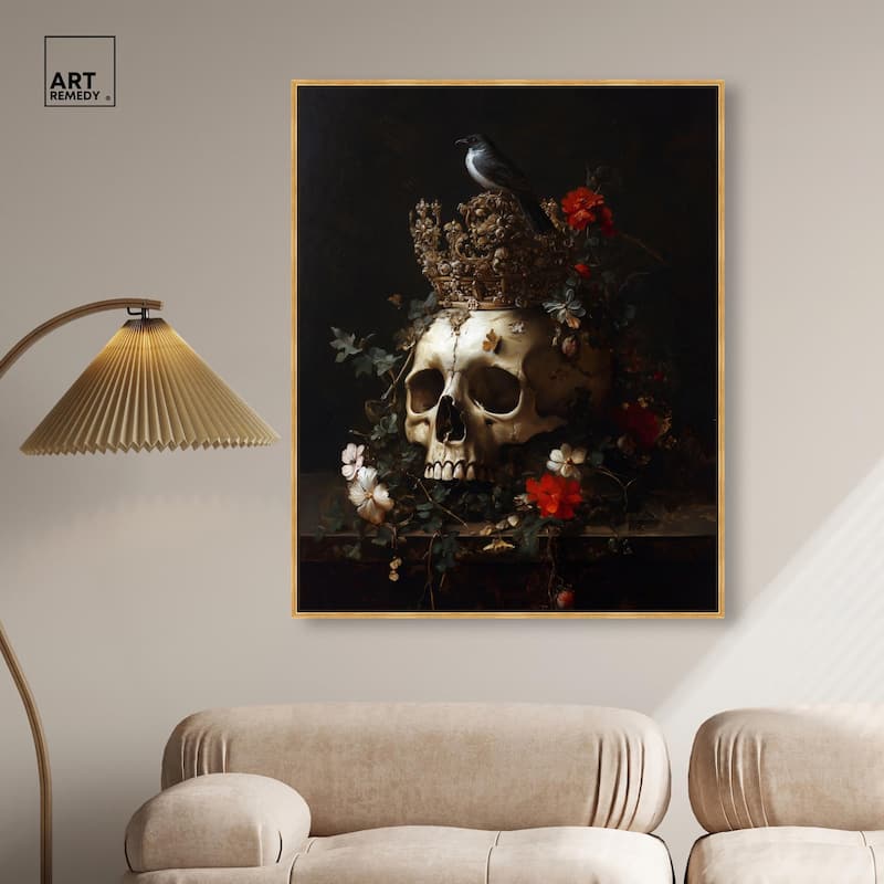 Skull's Legacy Canvas by Art Remedy