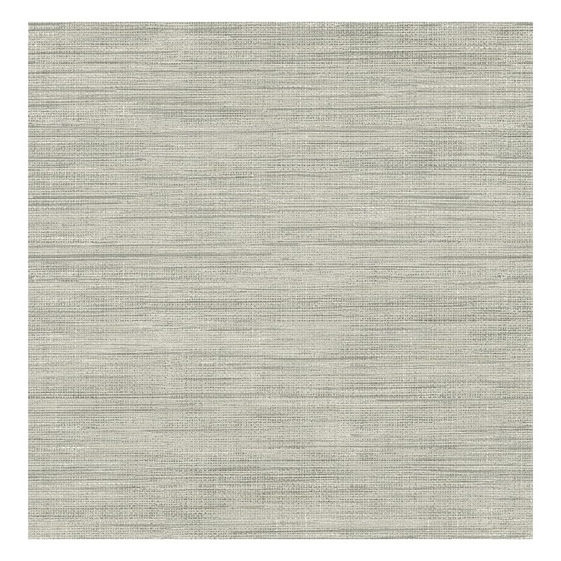 Brewster Island Grey Faux Grasscloth Wallpaper - 20.5 x 396 x 0.025