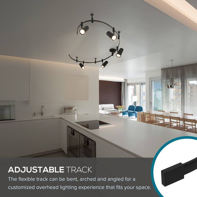 Catalina Ellipse 5-Light LED Flex Track