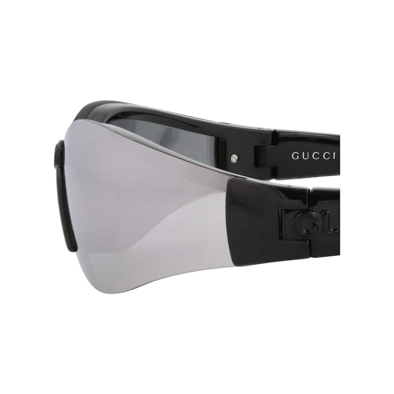 Gucci Shield-Frame Injection Sunglasses