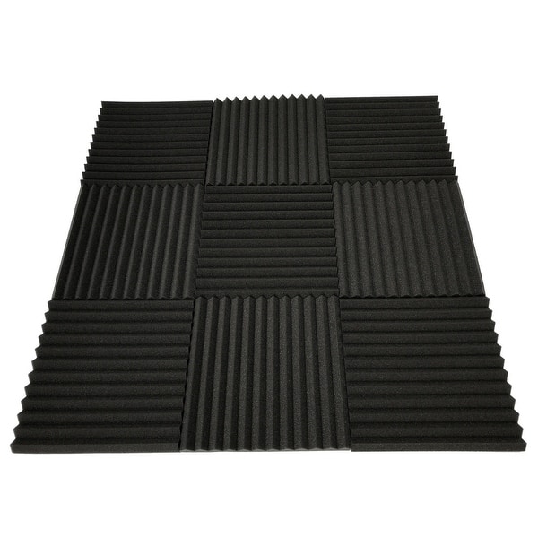 Shop 96 Pack Acoustic Wedge Studio Foam Soundproofing Foam Wall