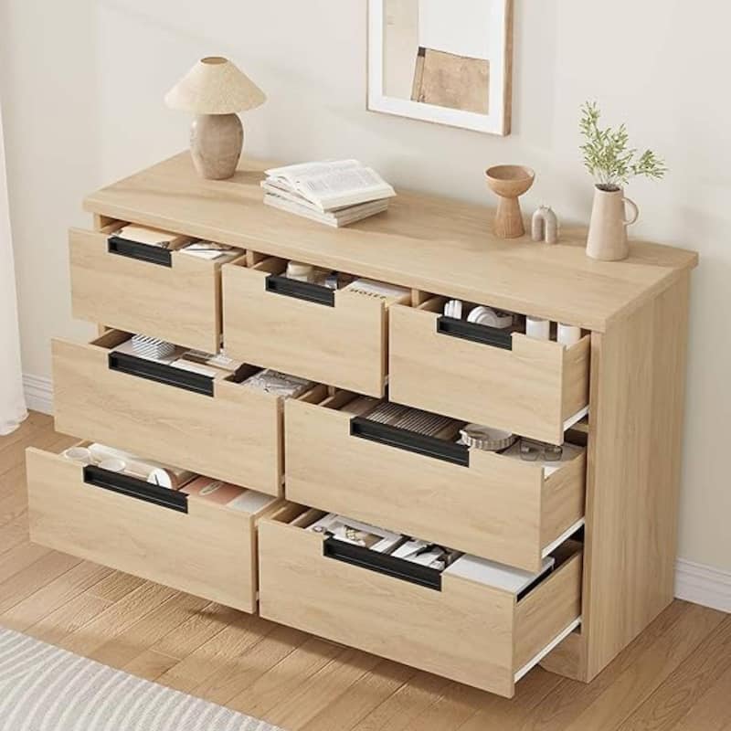 7 Drawer Dresser for Bedroom, Living Room, Nursery