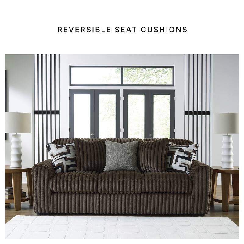 Signature Design by Ashley Modmax 3-Piece Sectional with Audio Console - 93" W x 37" D x 36" H