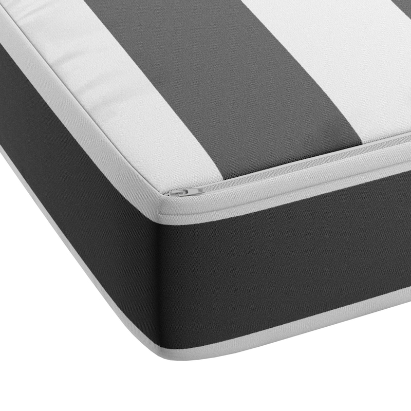 California Umbrella Outdoor Deep Seat Cushion Set, 24" x 48", 5.5" Thick Seat, Solstice Olefin Fabric