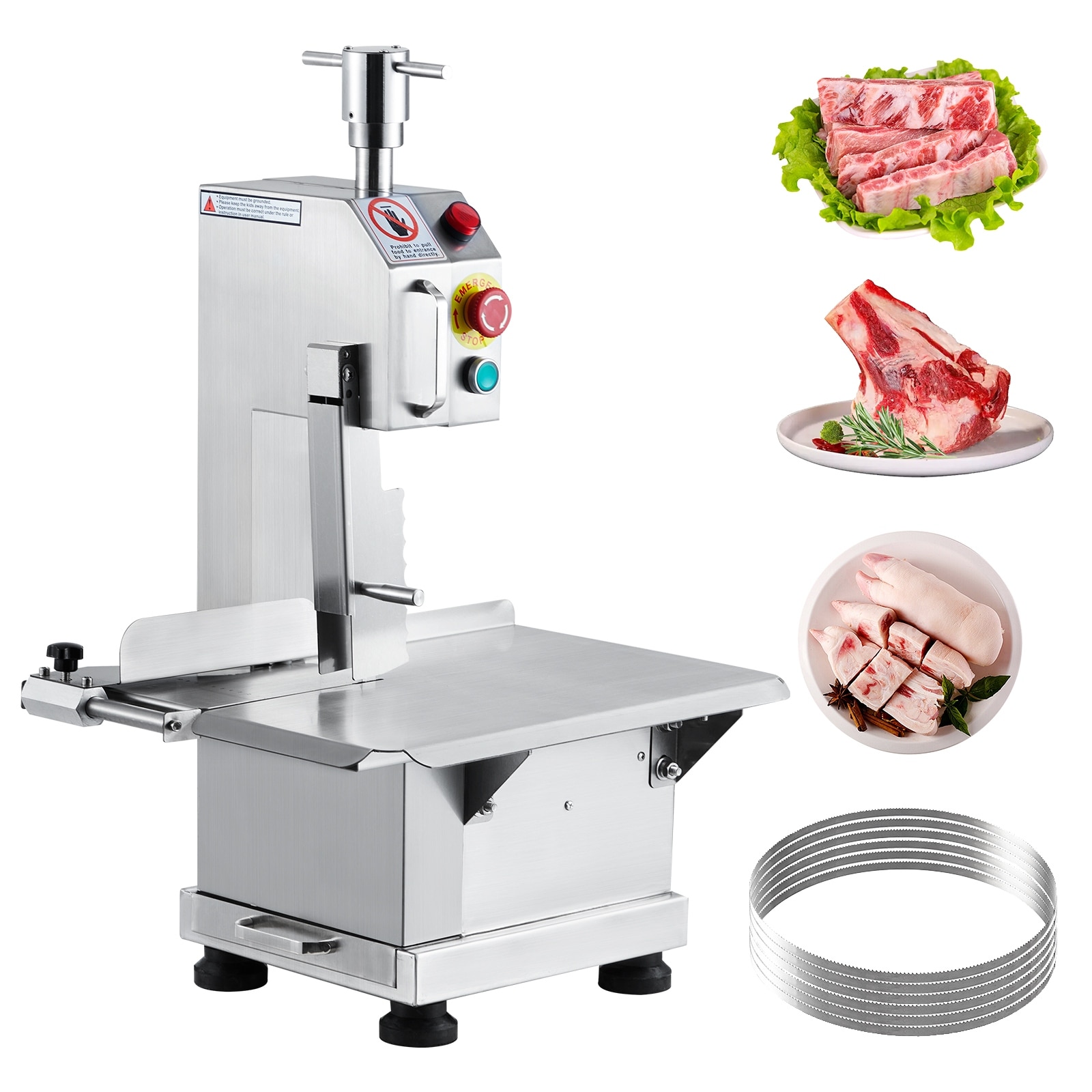 850W Commercial Electric Meat, Bone Cutting Saw
