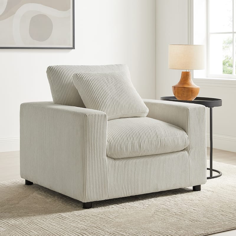 Cambrai Modern Fabric Arm Chair by Greyson Living.