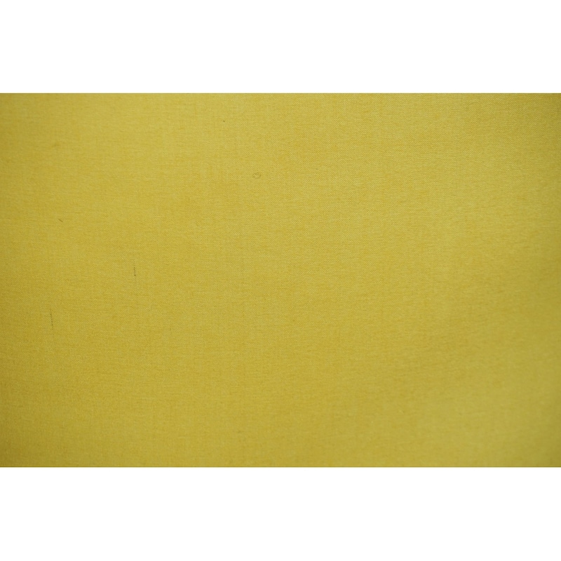 Home&Manor Premium Silk Throw Pillow 18" Yellow
