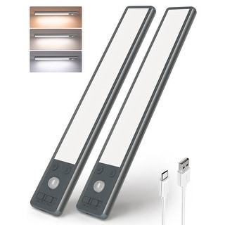 EZVALO under Cabinet Lighting Wireless Motion Sensor-3 Color Temps-2 ...