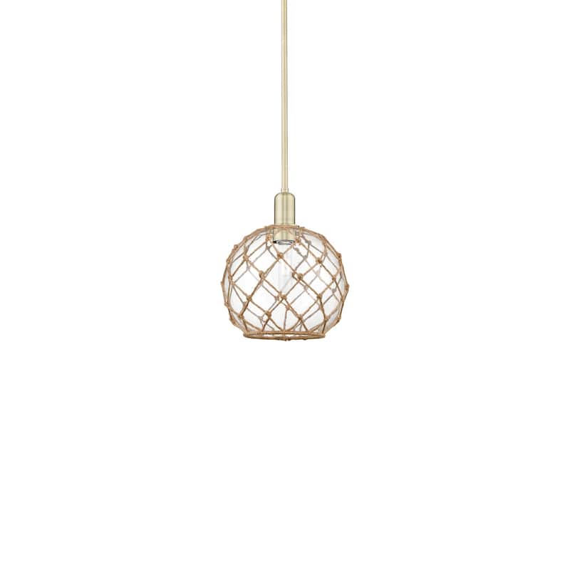 Innovations Lighting 716-1S-13-10 Farmhouse Rope Pendant Farmhouse