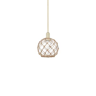 Innovations Lighting 716-1S-13-10 Farmhouse Rope Pendant Farmhouse