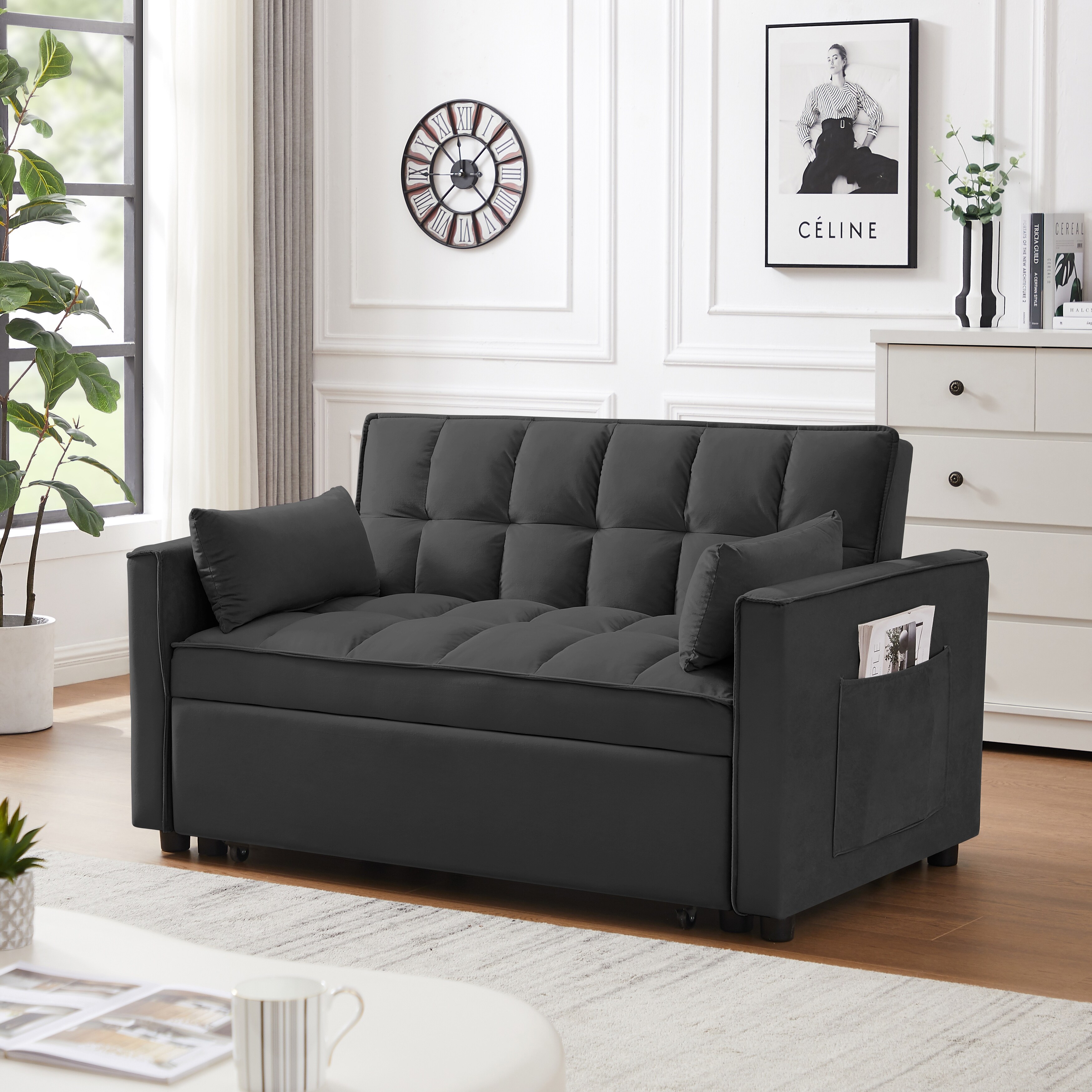 Loveseat outlet futon bed