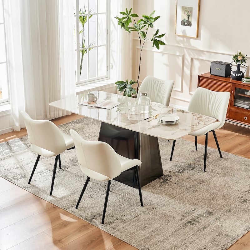 Modern Dining Kitchen Chairs Set of 2 Loads up to 300lbs