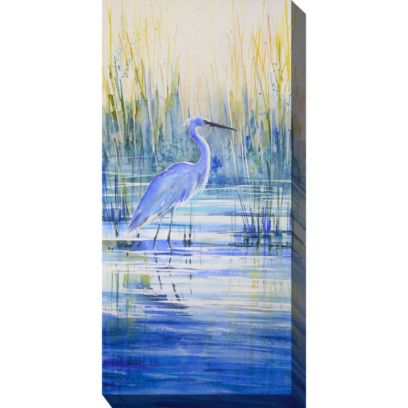 Blue Beauty Indoor/Outdoor Art 24"x48"