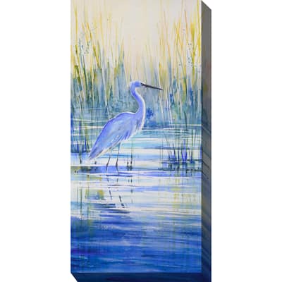Blue Beauty Indoor/Outdoor Art 24"x48"
