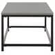 preview thumbnail 8 of 7, SAFAVIEH Alec Ash Grey Coffee Table - 48" x 24" x 17.7"