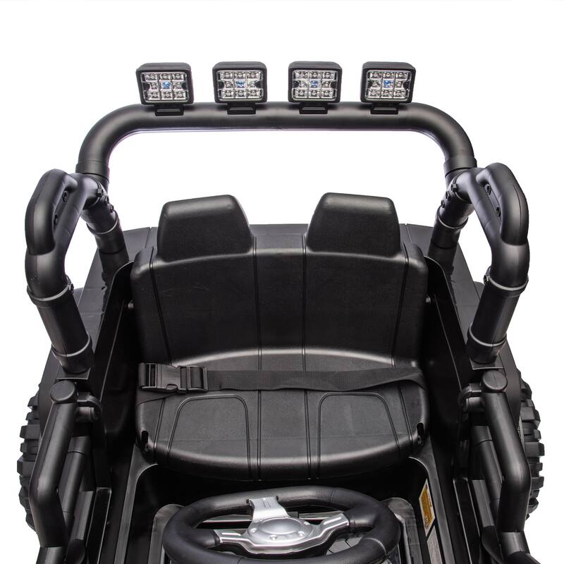 Kids Electric Ride-On Car 24V 400W with Parents Control, 3 Speed Settings, Bluetooth, USB, Music, LED Searchlights