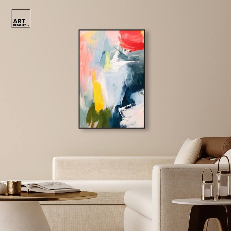 Confetti Storm Canvas by Art Remedy