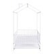 preview thumbnail 12 of 12, Twin Size House Bed with Semi-enclosed Fence and Twin Size Trundle