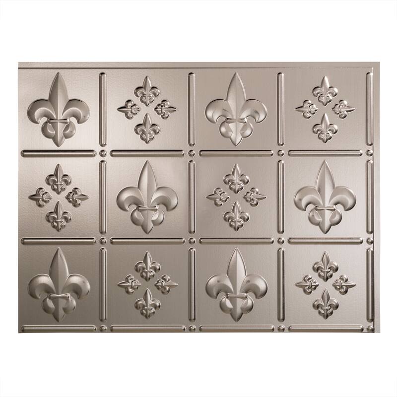 FASÄDE Fleur de Lis Decorative Vinyl Backsplash Panel